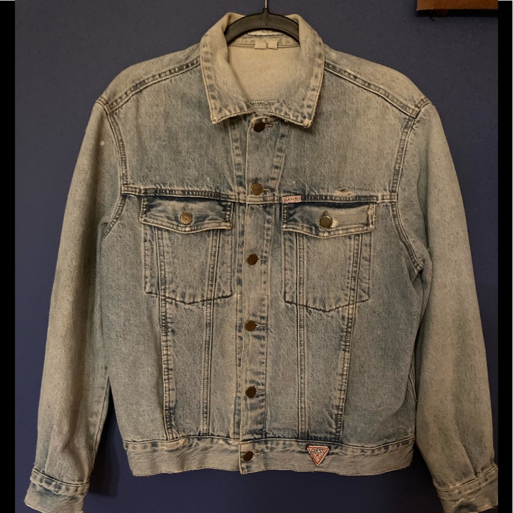 ⭐️ DENIM JACKET /GUESS/GEORGES MARCIANO 💙🔥